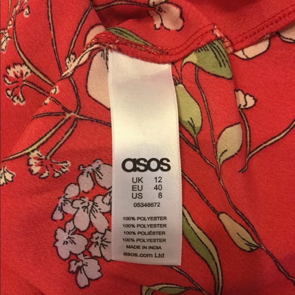 🆕 ASOS Mix & Match Floral Skater Dress - Picture 6 of 6